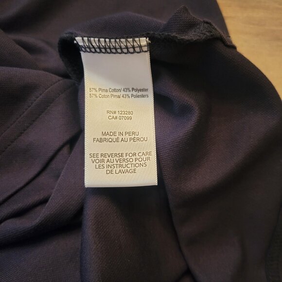 Travis Mathew BMW Performance Driving School Polo Shirt Blue Size Large - Picture 5 of 10